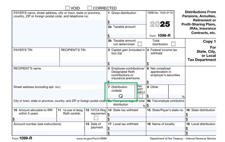 IRS Form 1099-R