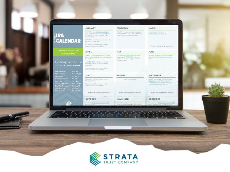 2026 IRA Calendar